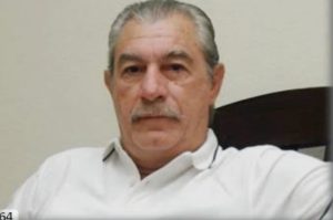 EL DIRIGENTE RADICAL FEDERICO STORANI  EN DIALOGO CON RUBEN DANIEL SCIAN.